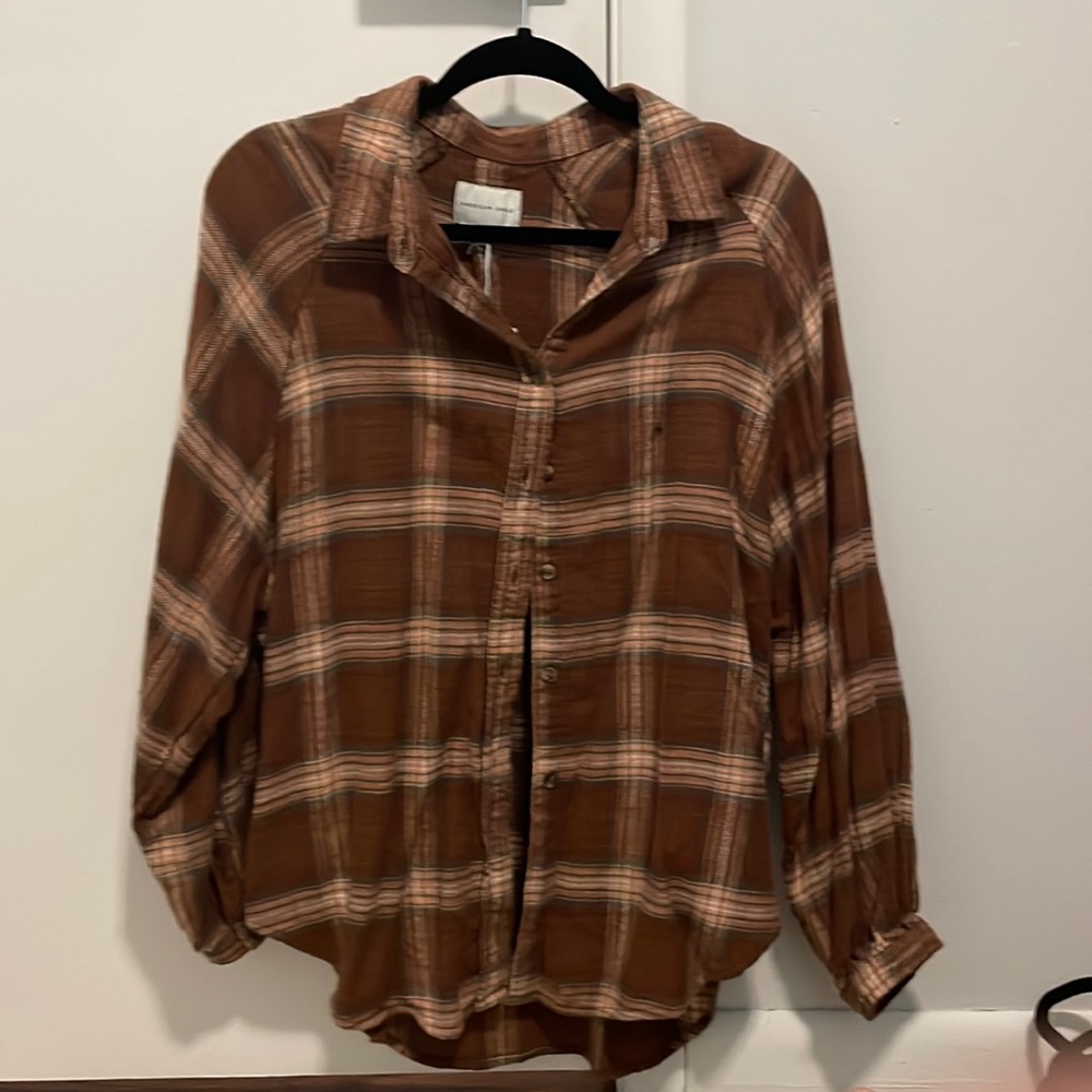 BUNDLE (4) American Eagle Ah-mazingly Soft Flannels